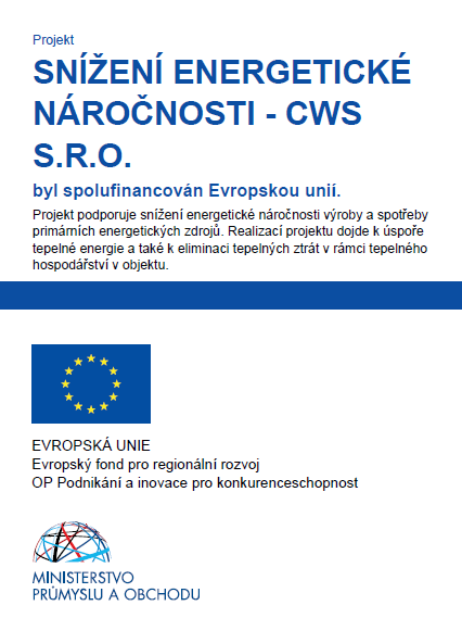 L´apertura del programma di dotazione per il progetto della riduzione dell´esigenze energetiche dello stabilimento della produzione.