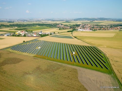 Fotovoltaik-Kraftwerk Unkovice