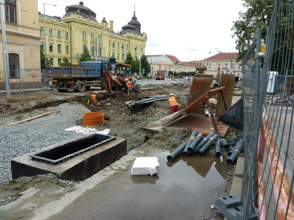 Modernizace tramvajových tratí Košice